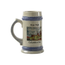 Columbus Georgia River Walk beer stein mugs