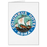 Columbus Hotel, Roma cards