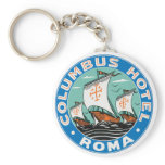 Columbus Hotel, Roma Keychains