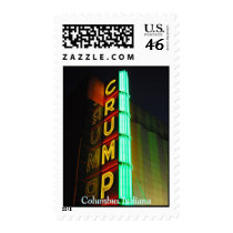 Columbus Indiana Crump Theatre stamps