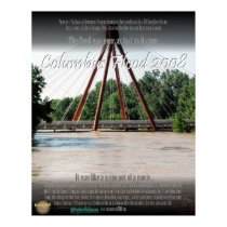 Columbus Indiana Flood of 2008 Poster posters