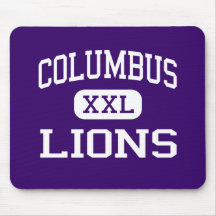Columbus - Lions - Continuation - Downey Mouse Mats