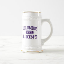 Columbus - Lions - Continuation - Downey Coffee Mugs