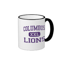 Columbus - Lions - Continuation - Downey Mugs