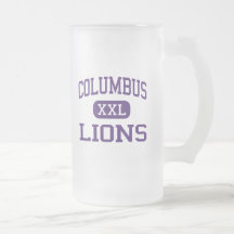 Columbus - Lions - Continuation - Downey Mugs