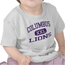 Columbus - Lions - Continuation - Downey Tee Shirt