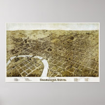 Columbus, Ohio 1872 Posters