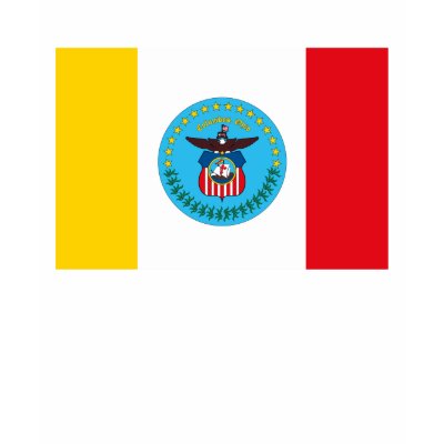Columbus Ohio Flag T-shirt by FlagTshirts