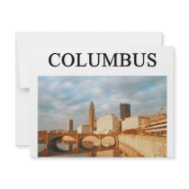 COLUMBUS ohio invitations