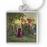 Columbus &amp; Pope Leo XIII / Discover New World Keychains