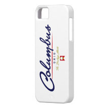 Columbus Script iPhone 5 Case