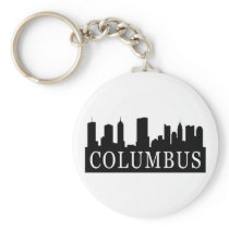 Columbus Skyline Keychains