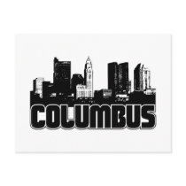 Columbus Skyline Postcards