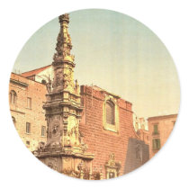 Column of the Virgin, Piazza Trinit&agrave Maggior Sticker