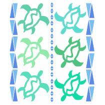 Column of Turtles 2-Sided Kids' Dark Shirts