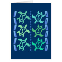 Column of Turtles Cards