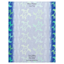 Column of Turtles Letterhead