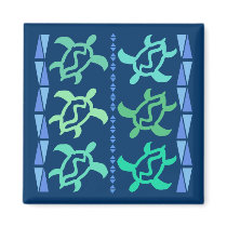 Column of Turtles Magnets