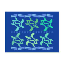 Column of Turtles Postcard