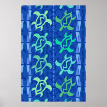 Column of Turtles Posters & Prints