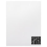 Column Under Weeping Tree Reverse Negative Customized Letterhead