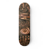 Columned Stinkhorn Mushroom OBX Skateboard by CarolsCamera Columned Stinkhorn Mushroom OBX Skateboard