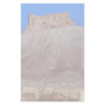 Columns and 17th century castle, Qalat ibn Maan, S Stationery Paper