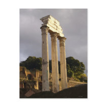 columns roma postcards