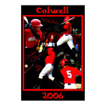 Colwell Freshman Baseball Poster posters