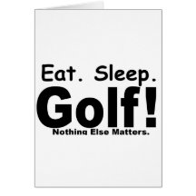Coma el golf del sueño - nada las materias otras felicitaciones