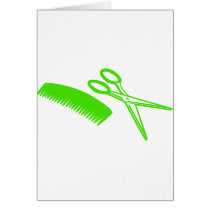 Comb & Scissors - Hairdresser cards