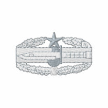 Combat Action Badge 2nd Award embroidered shirts by ZazzleEmbroidery Combat Action Badge 2nd Award embroidered shirts