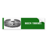 combat badge, BEEN THERE! Bumper Sticker