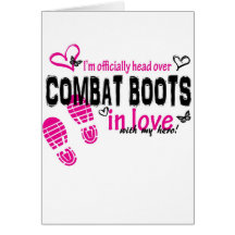 Combat Boot Love Cards
