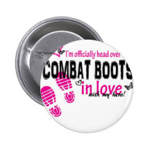 Combat Boot Love Pin