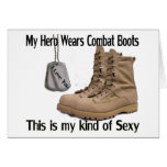 combat boots card