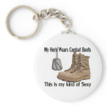 combat boots key chains