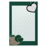 Combat Boots Stationery Paper