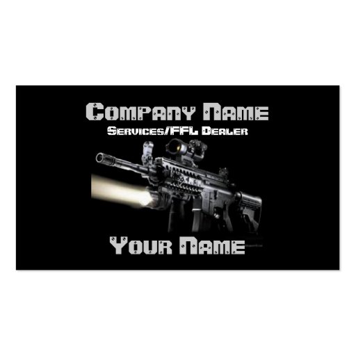 Combat business card  2