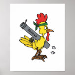 combat chicken posters