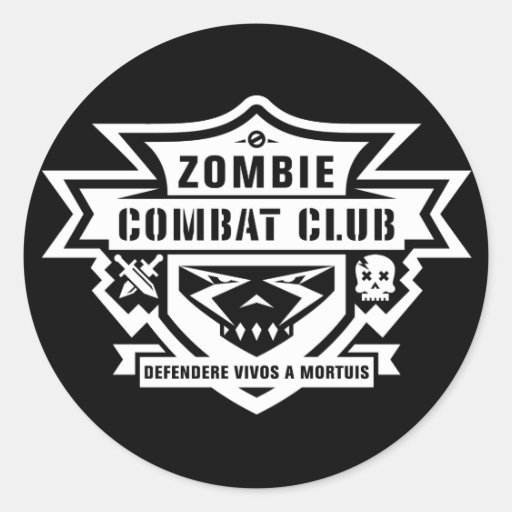 Combat Club Tag Sticker