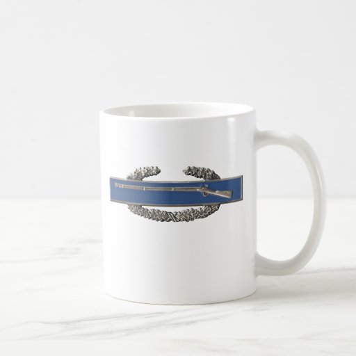 combat infantry badge coffee mug zazzle combat infantry badge coffee mug zazzle
