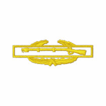 Combat Infantry Badge Outline embroidered shirts by ZazzleEmbroidery Combat Infantry Badge Outline embroidered shirts