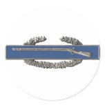 Combat Infantry Badge Round Sticker