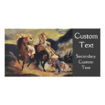 Combat of the Giaour and the Pasha Custom Photo Card