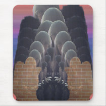 Combat Rock Mangled Image mousepads