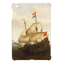 Combat sailboat iPad mini cases
