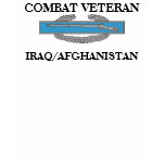 CombatInfBadge1Awd, COMBAT VETERAN, IRAQ/AFGHAN... Shirts