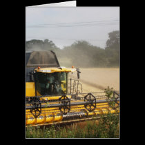 Combine harvester cards