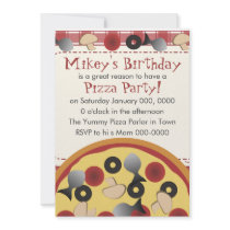 Combo Pizza Invitation